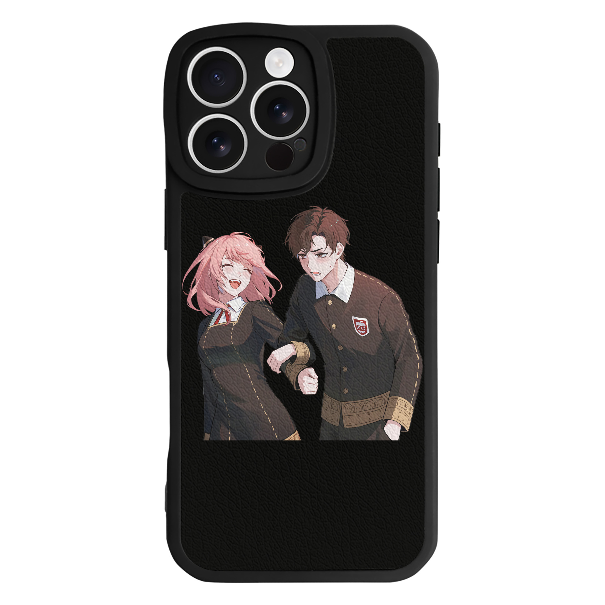 （画像用） SPY×FAMILY间谍家家酒 【iPhone 16シリーズ対応】シリコンスマホケース（レザー調） 材質：シリコン